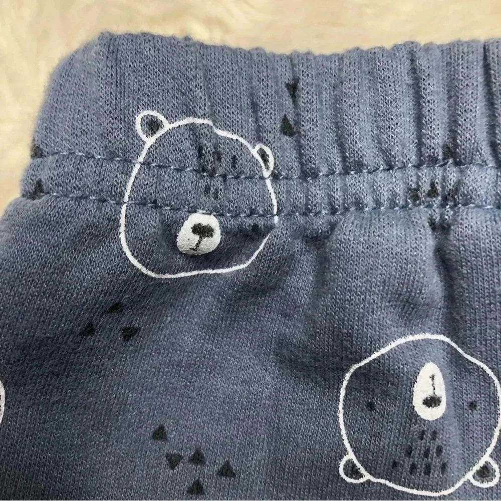 Rene Rofe Baby Sweatpants Blue / White Bears Size 0-3 Months - Picture 12 of 16